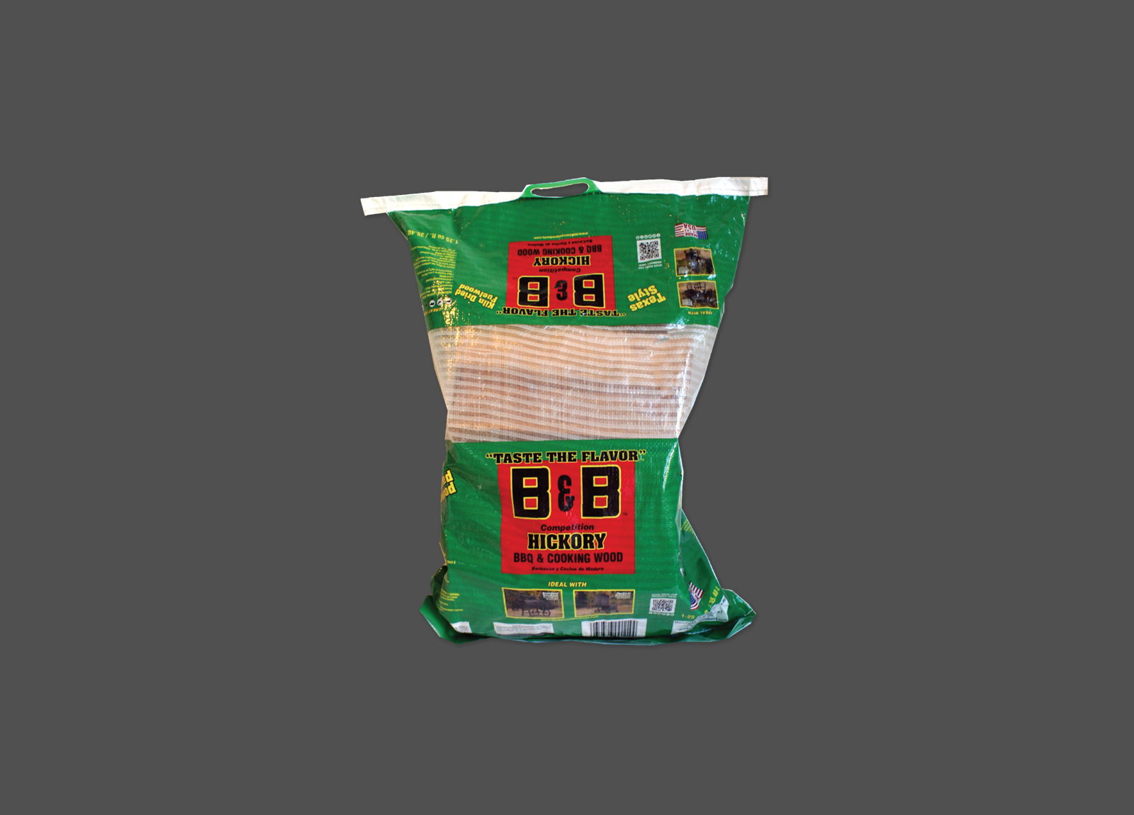 Bag of B&B Hickory Cooking Wood