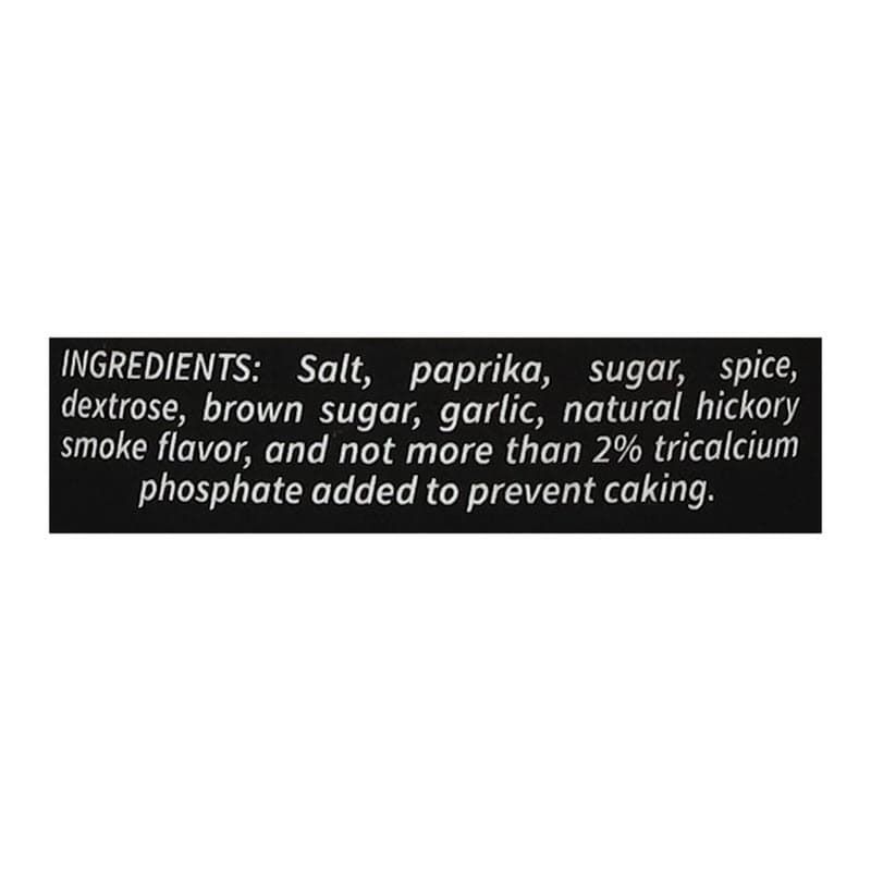 B&B Texas Cattle Run beef rub list of ingredients and spices, including beef spices and beef seasonings