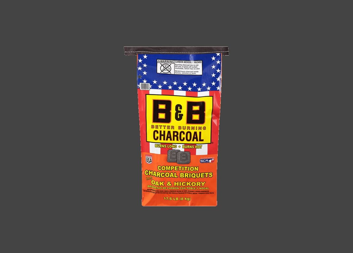 charcoal buy online; B&B charcoal brand Oak & Hickory competition better burning charcoal briquets for charcoal grilling