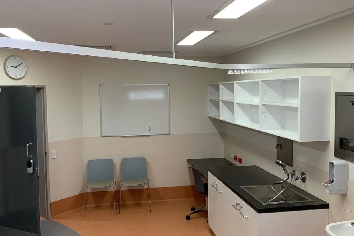 Interior of a Veterinary Exam Room — Ozwide Flooring In Ciccone, NT