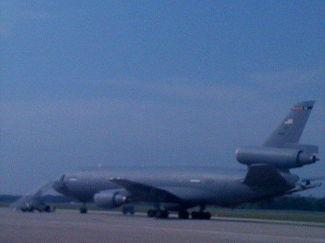 Our Denton C17 cargo plane delivering our Mission of Love Aid into Honduras.