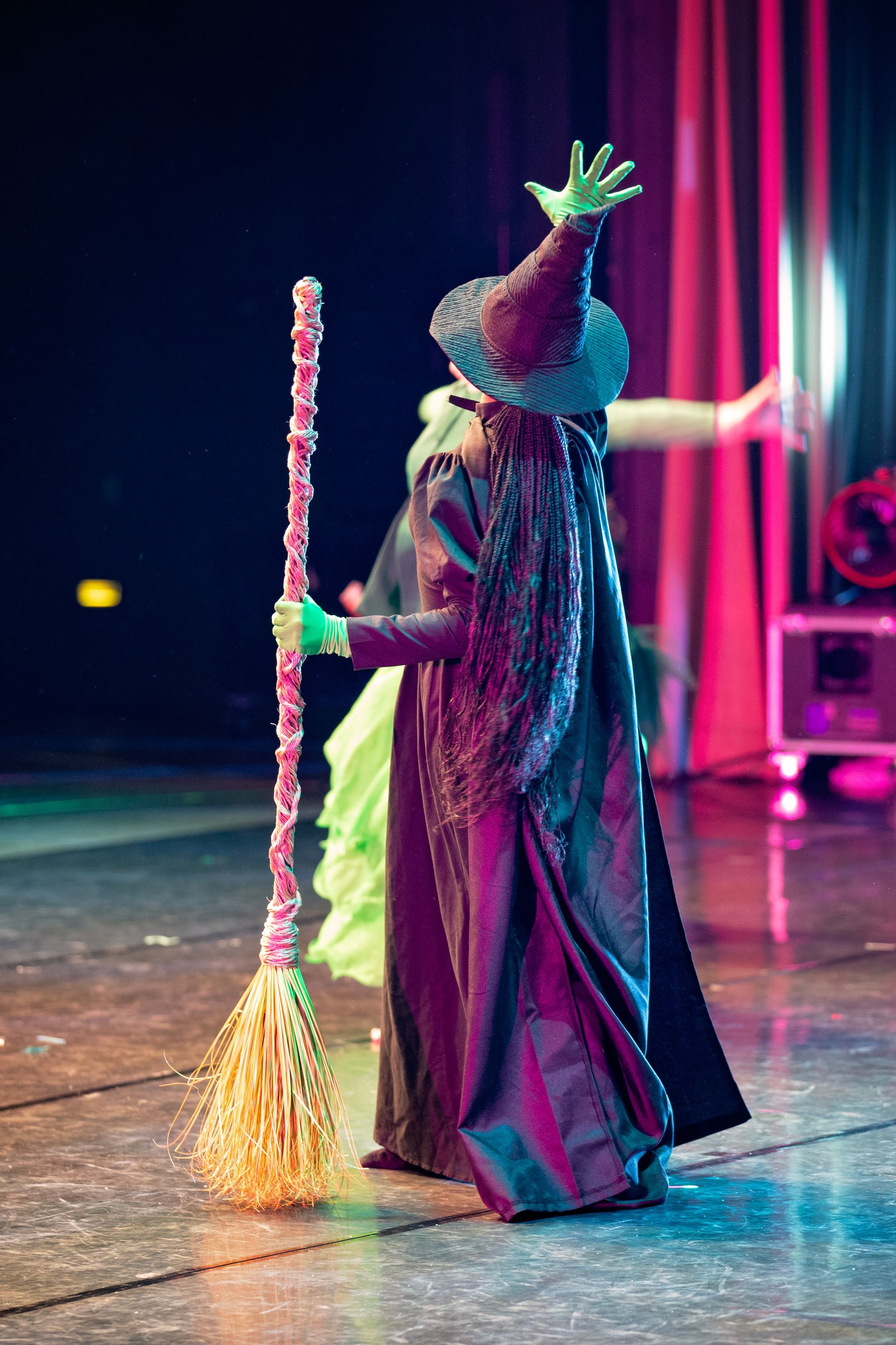 Wicked witch pose