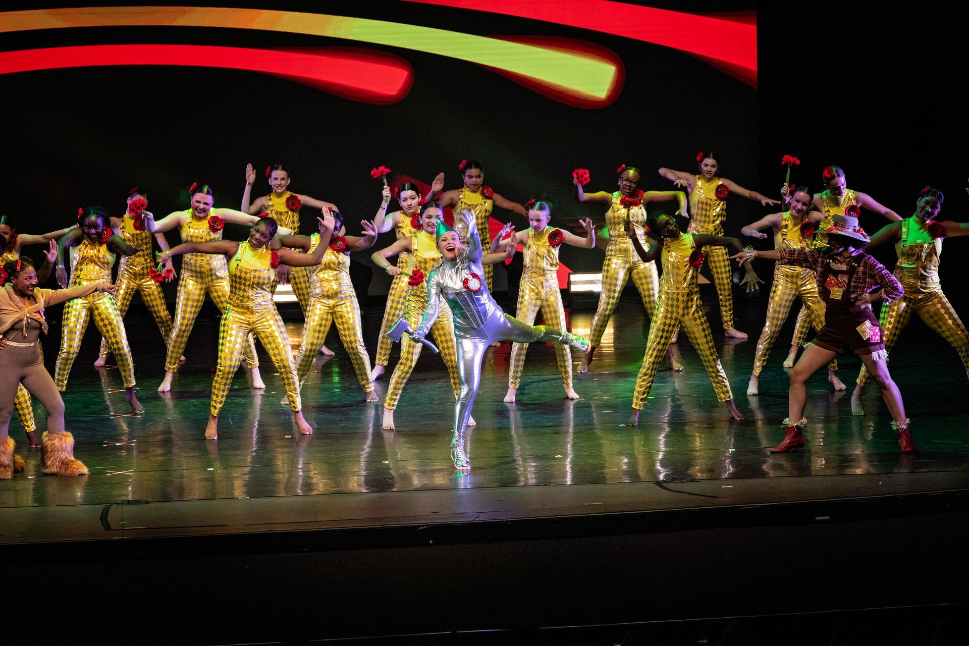 Young hip hop dancers