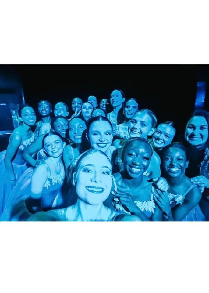 2024 dance showcase backstage photo