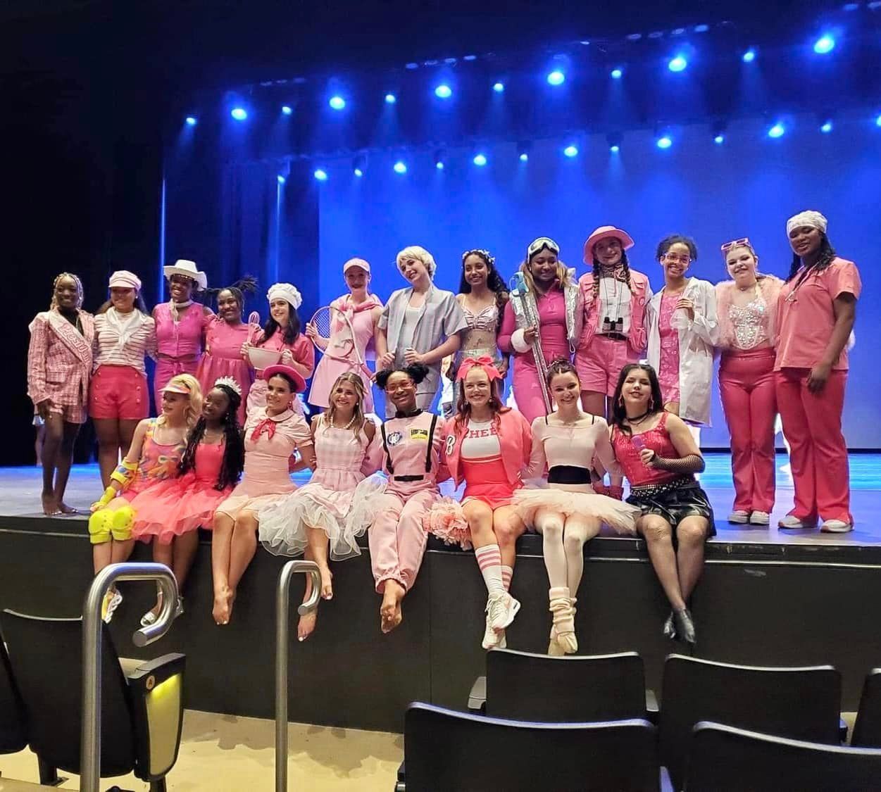 Group photo of dancers at the 2024 dance showcase