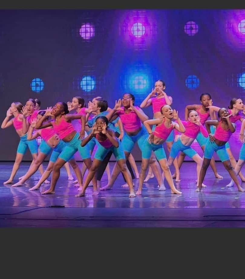 Young jazz dancers