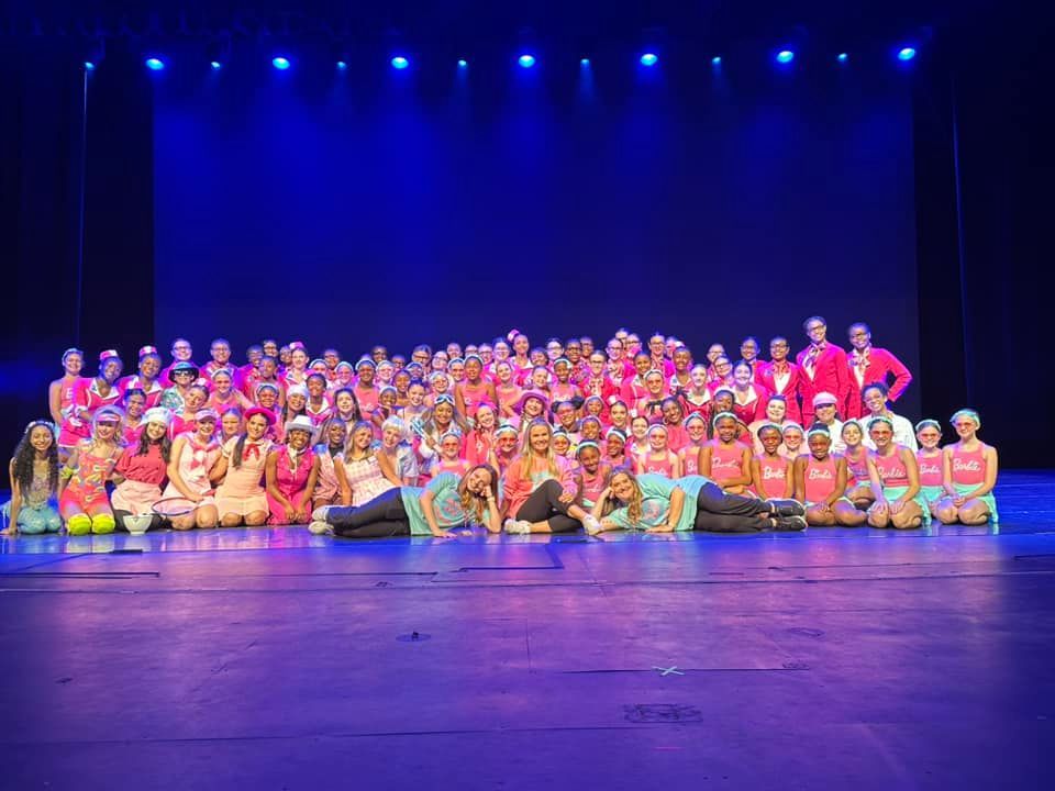 2024 dance showcase company on stage