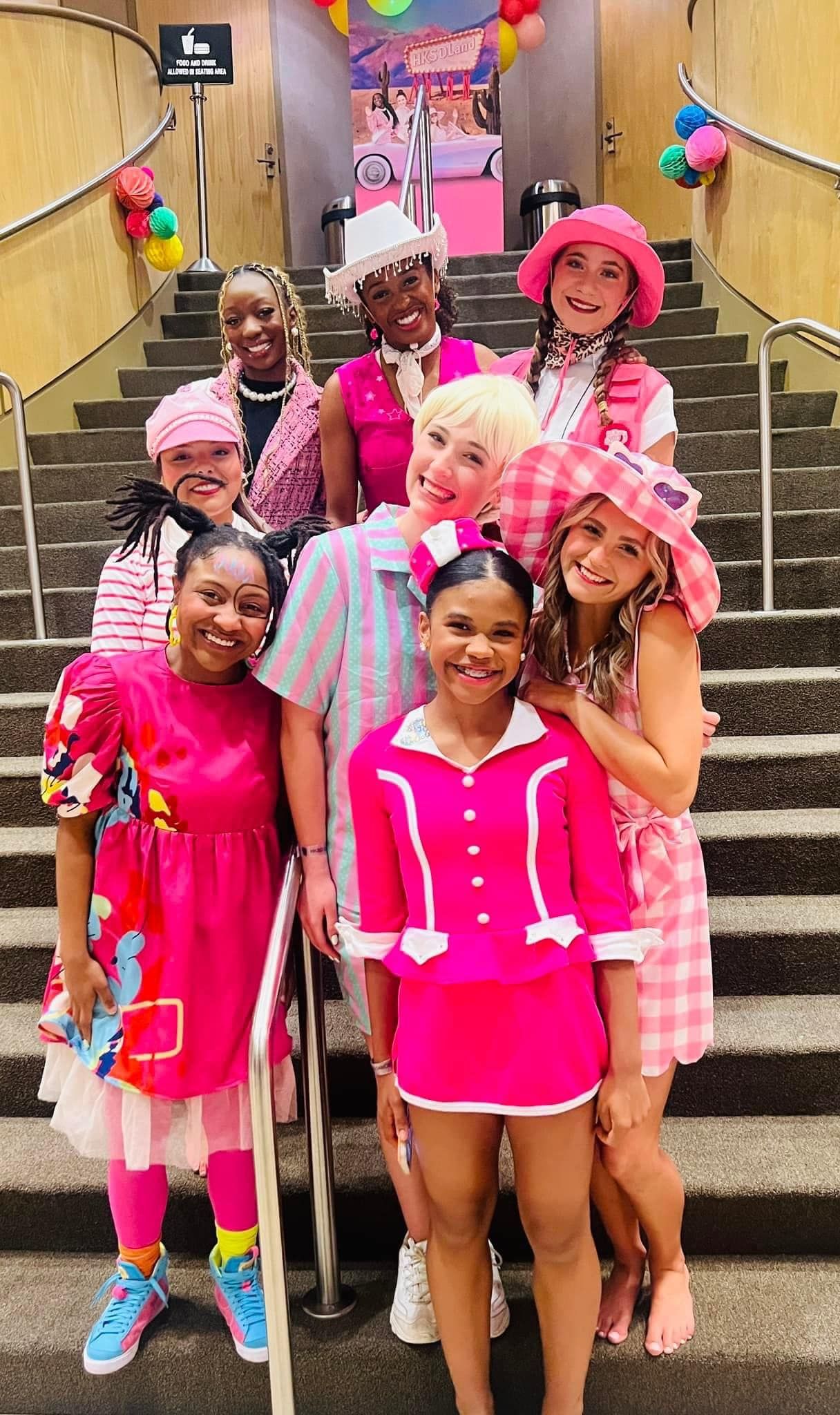 Barbie girls in the auditorium
