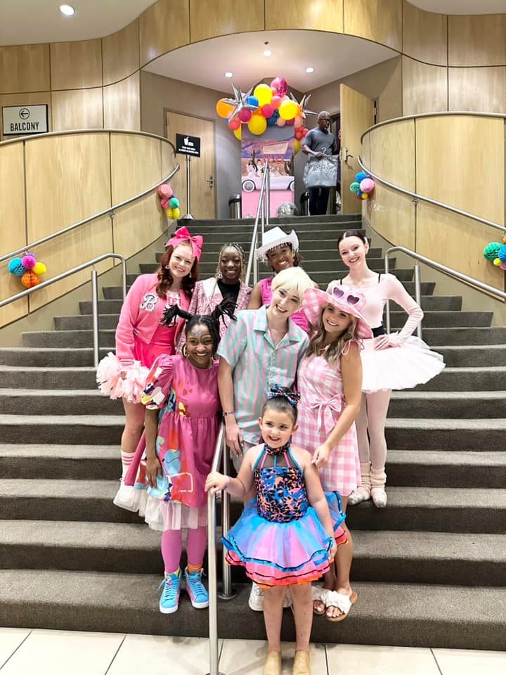 2024 dance showcase dancers in pink costumes