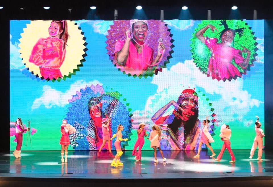 2024 dance showcase Barbies on stage