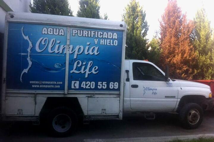 HIELO Y AGUA PURIFICADA OLIMPIA LIFE - SERVICIO A DOMICILIO