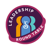 A circular logo for 