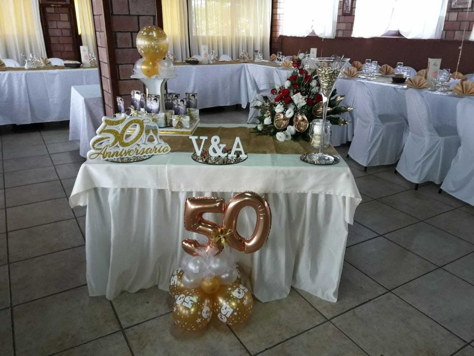 Tavolo per anniversario