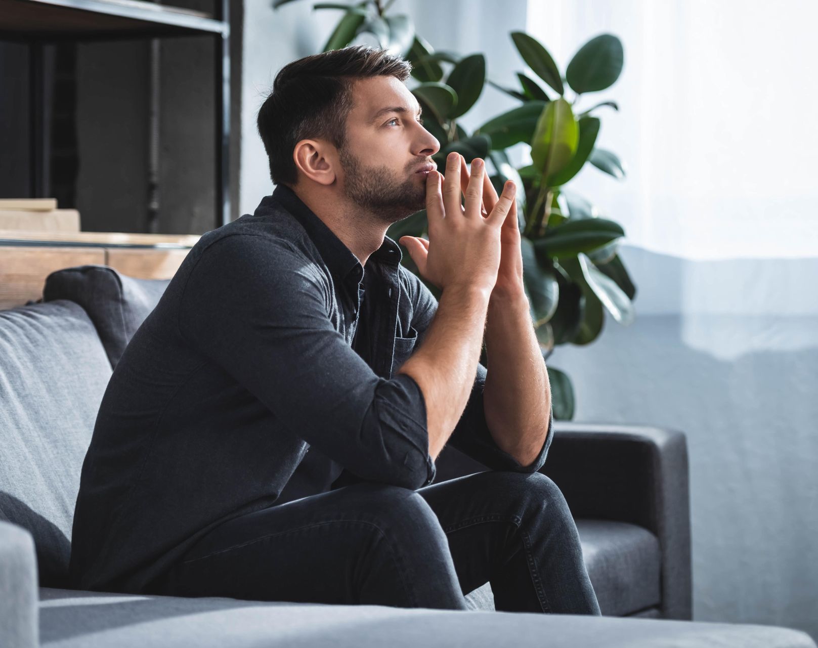 Man thinking about how OCD alongside ADHD and Autism overlap