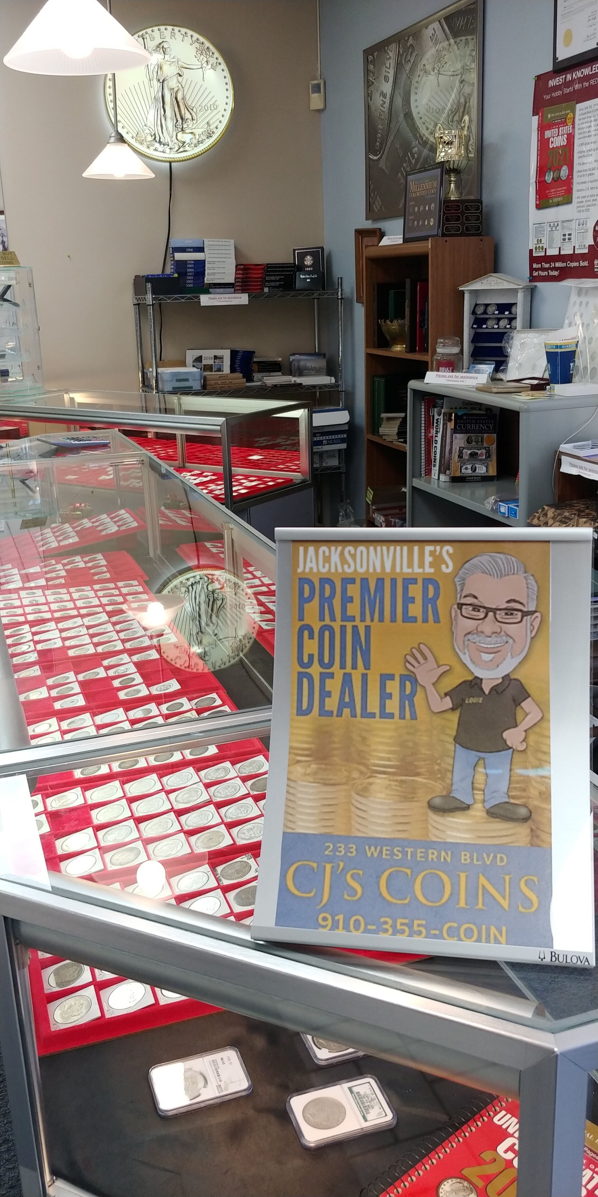 Coin Collections Jacksonville, NC Coin Buyers & Coin Supplies