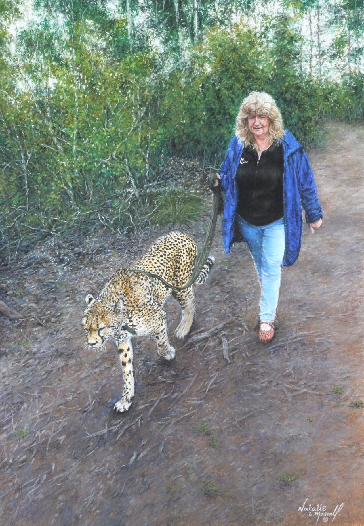 portrait commission - original pastel drawing completed portraits undertaken, portraits welcomed, portrait drawing completed by Natalie Mascall, portrait, drawing, portrait completed,