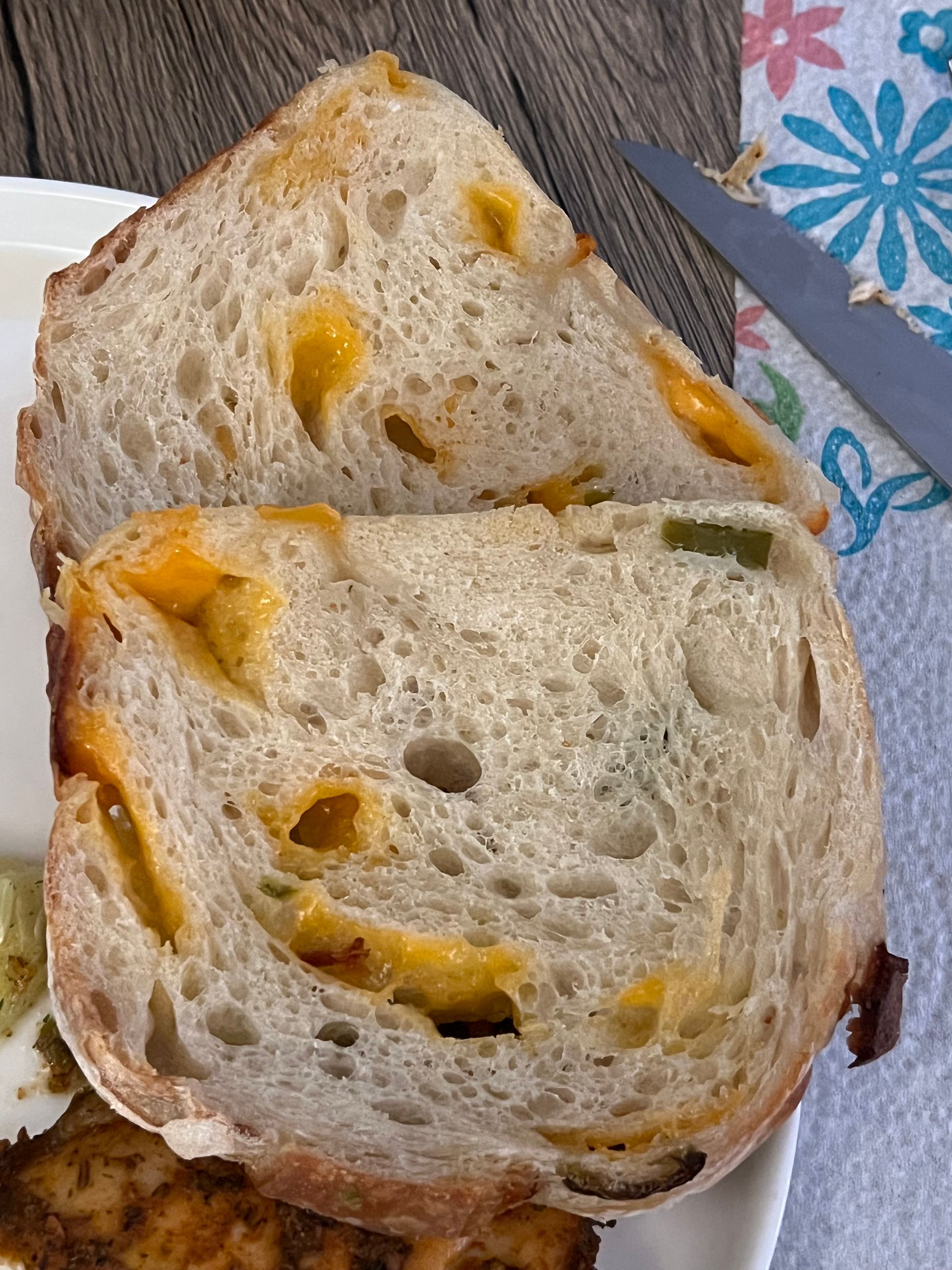 Sourdough Cheddar & Jalapeno Boule