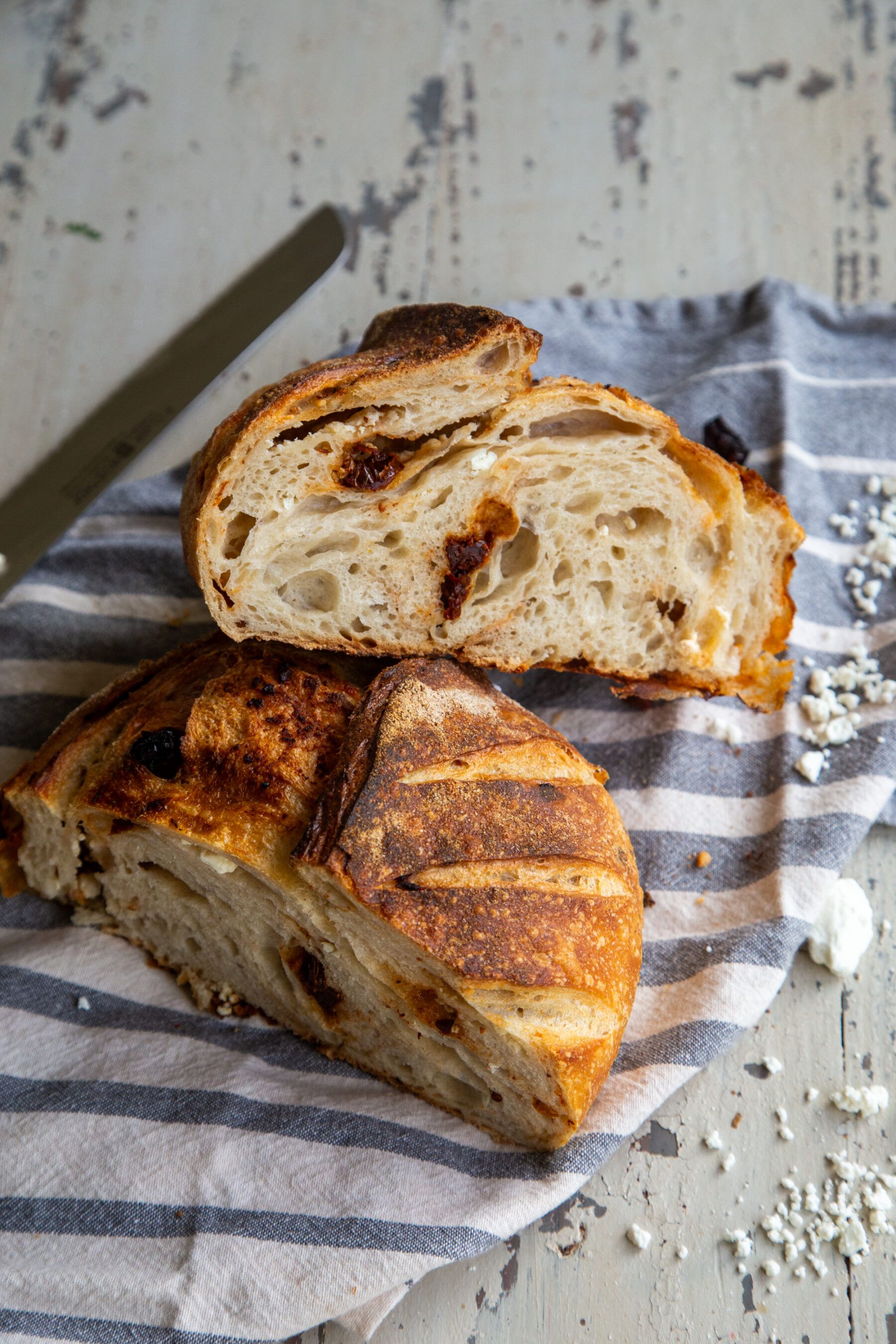 Sourdough Sundried Tomato & Goat Cheese Boule