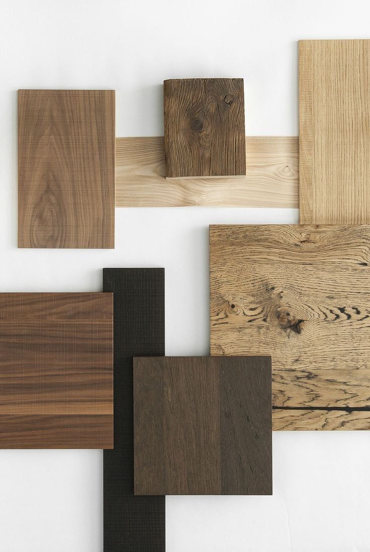 Assorted Wooden Veneer Samples In Light, Dark And Textured Brown — Everyday Interiors in Helensburgh, NSW