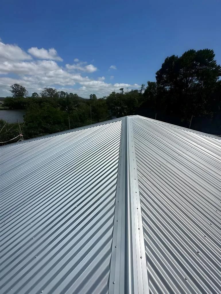 Metal Roofing Installation Showcasing Roofing In Ballina