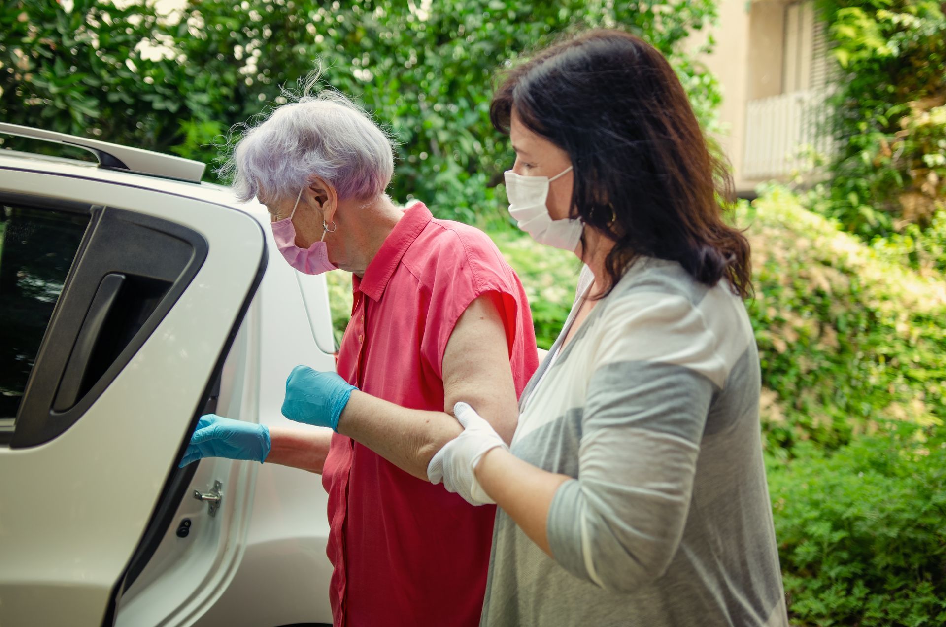 Senior Car Door Assistance
