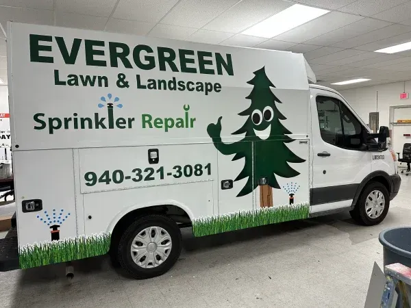Leaf removal and yard cleanup service in Argyle TX clearing fallen leaves to keep lawns clean and healthy