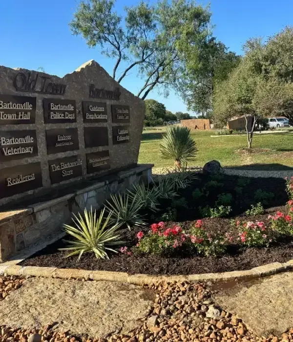 Landscape plant installation services in Argyle TX creating vibrant and balanced outdoor living spaces