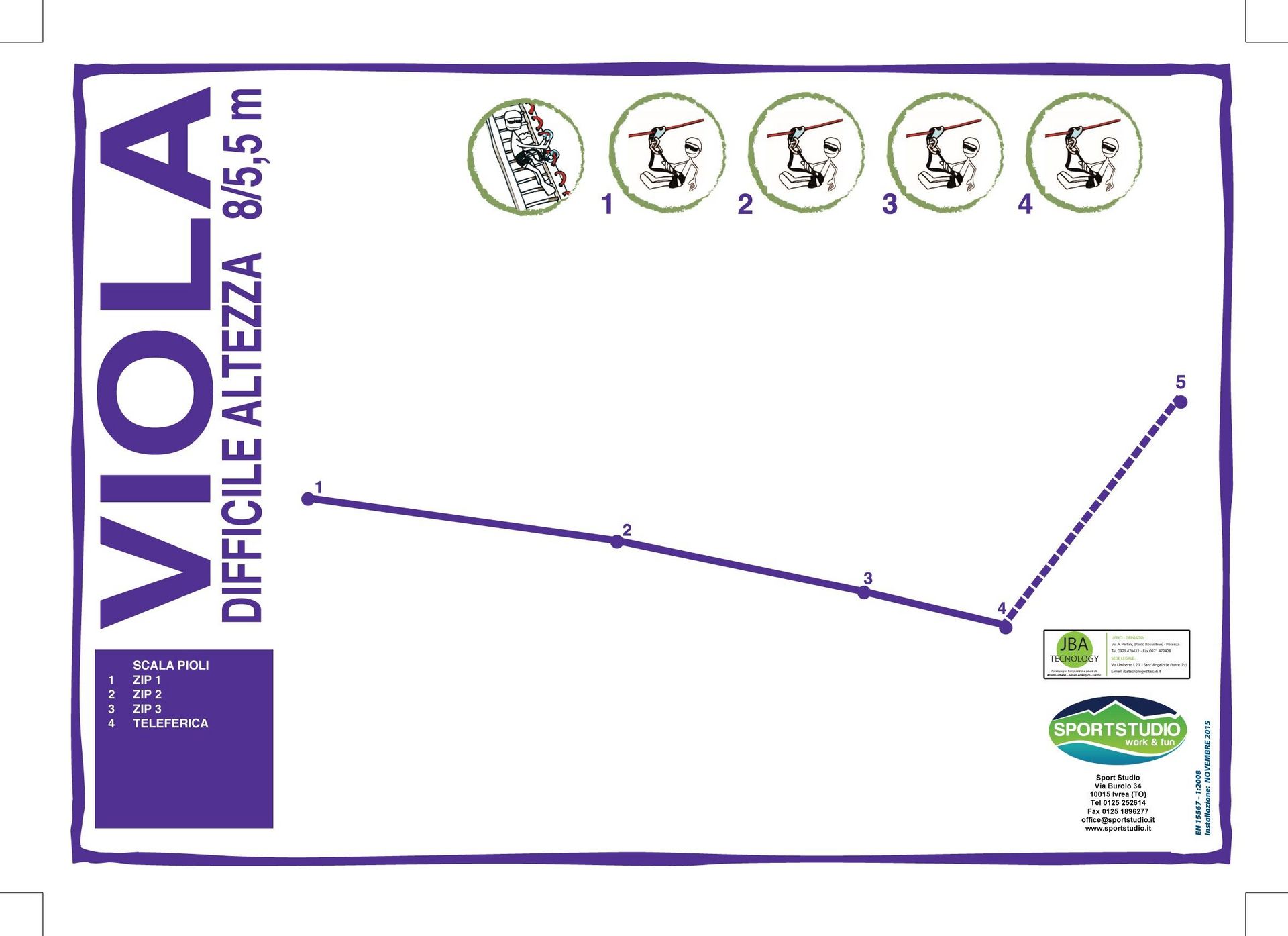 percorso viola