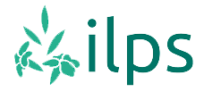 Um logotipo para ilps com uma planta no meio