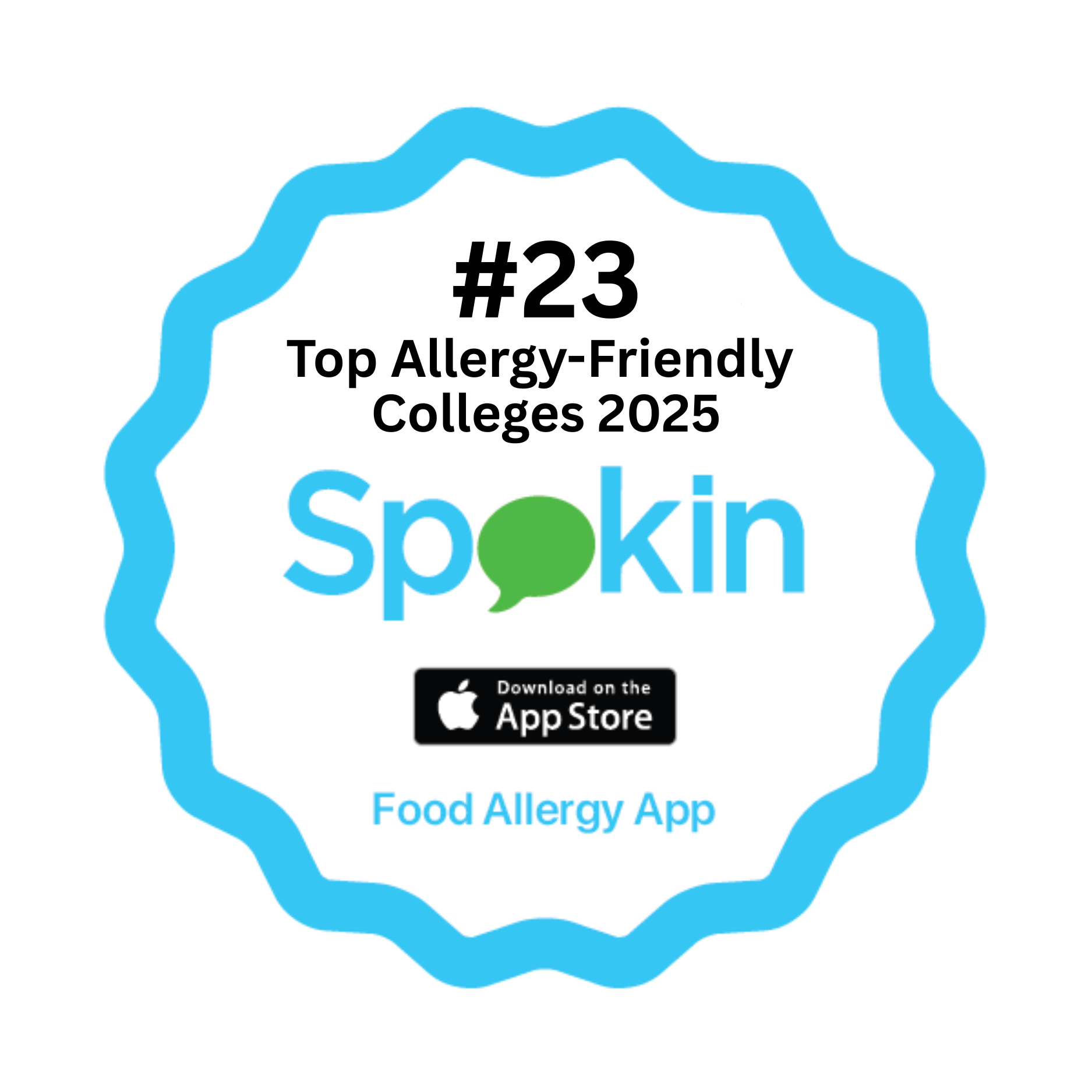 Spokin Top Allergy-Friendly Colleges 2025