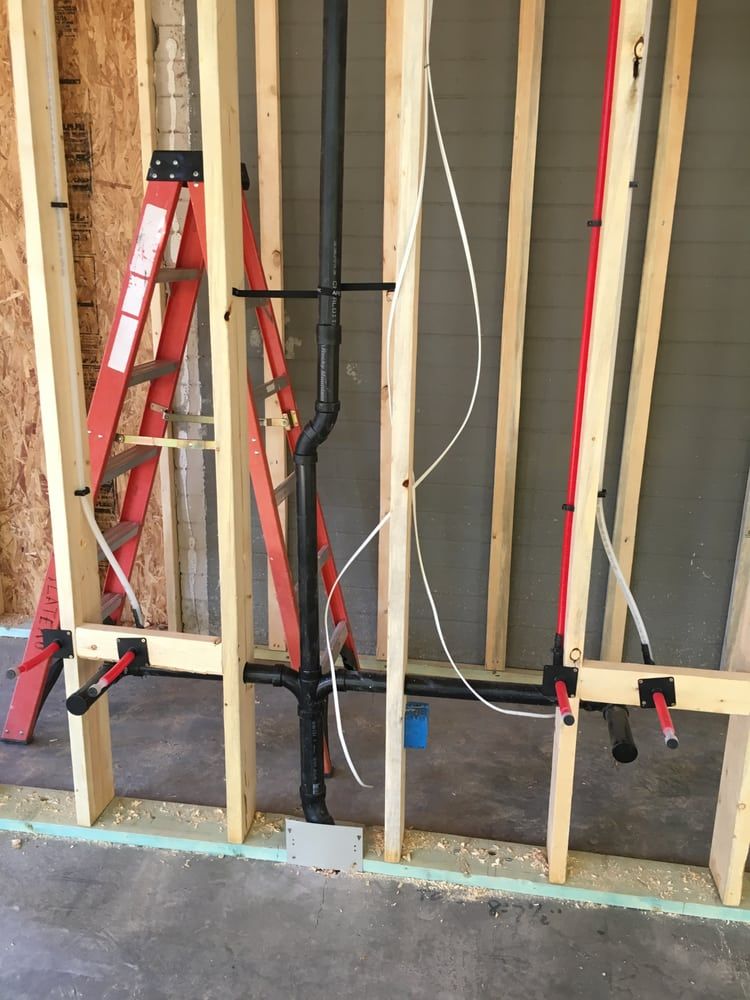 Bathroom plumbing
