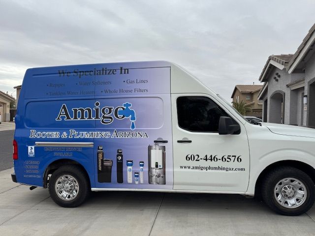 Plumbing van