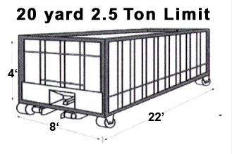 20 Yard Roll Off Dumpster — Syracuse, NY — Chuck It LLC