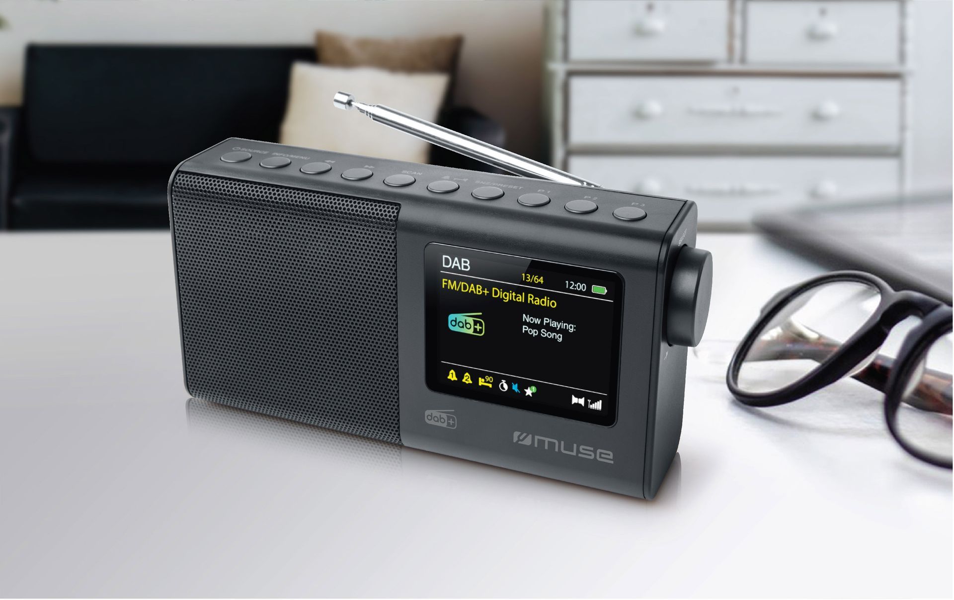 Récepteur DAB+ MUSE : M-885+DBT