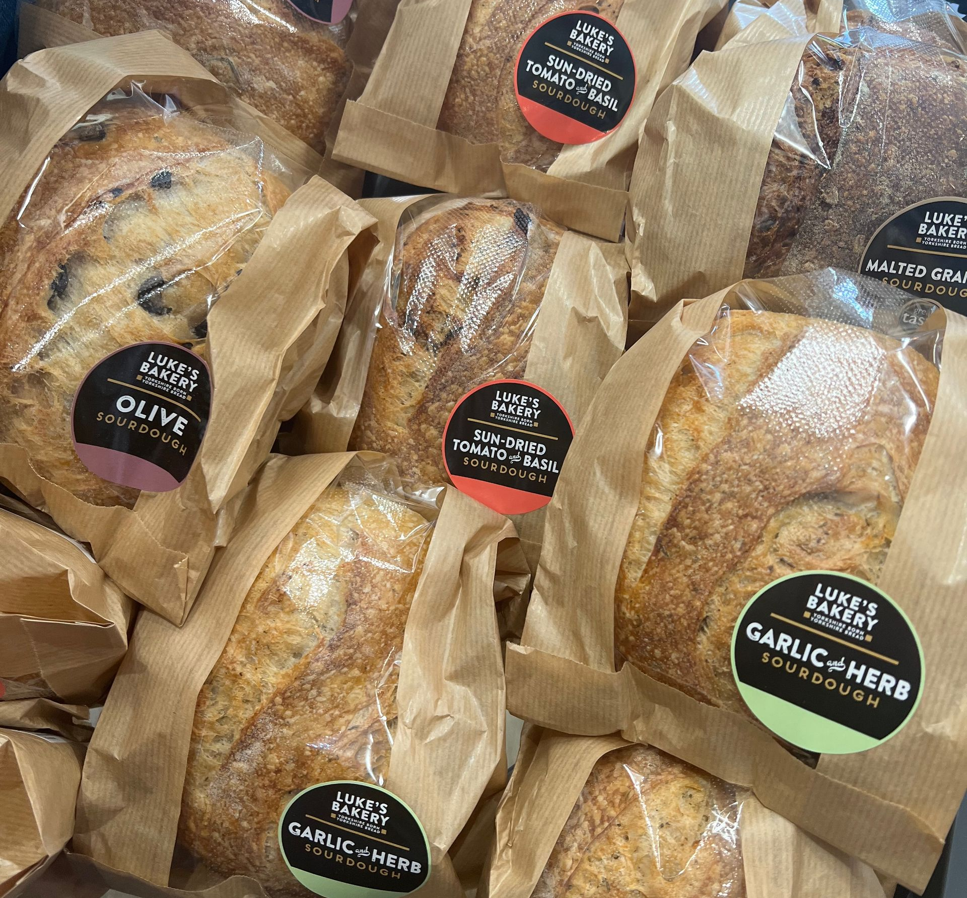Luke's Bakery Award-winning artisan sourdough bread handmade in East Yorkshire!