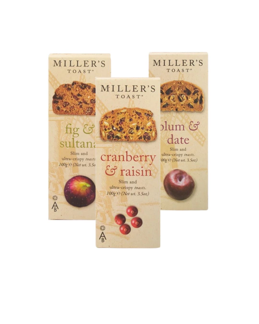 Miller's Toast crackers