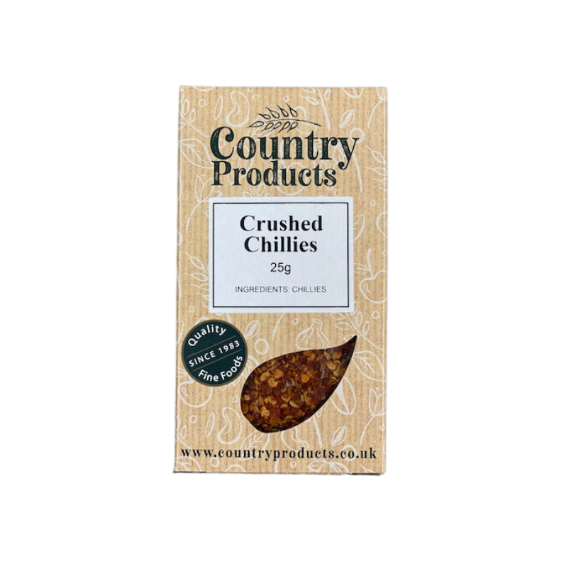 Country Products Crushed Chillies 25g