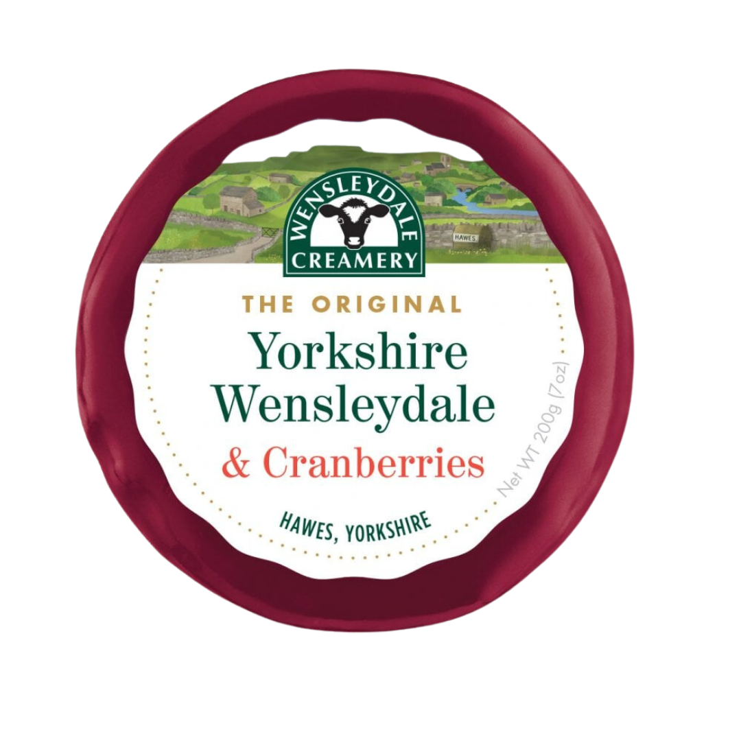 Wensleydale Creamery Yorkshire Wensleydale with Cranberries 200g