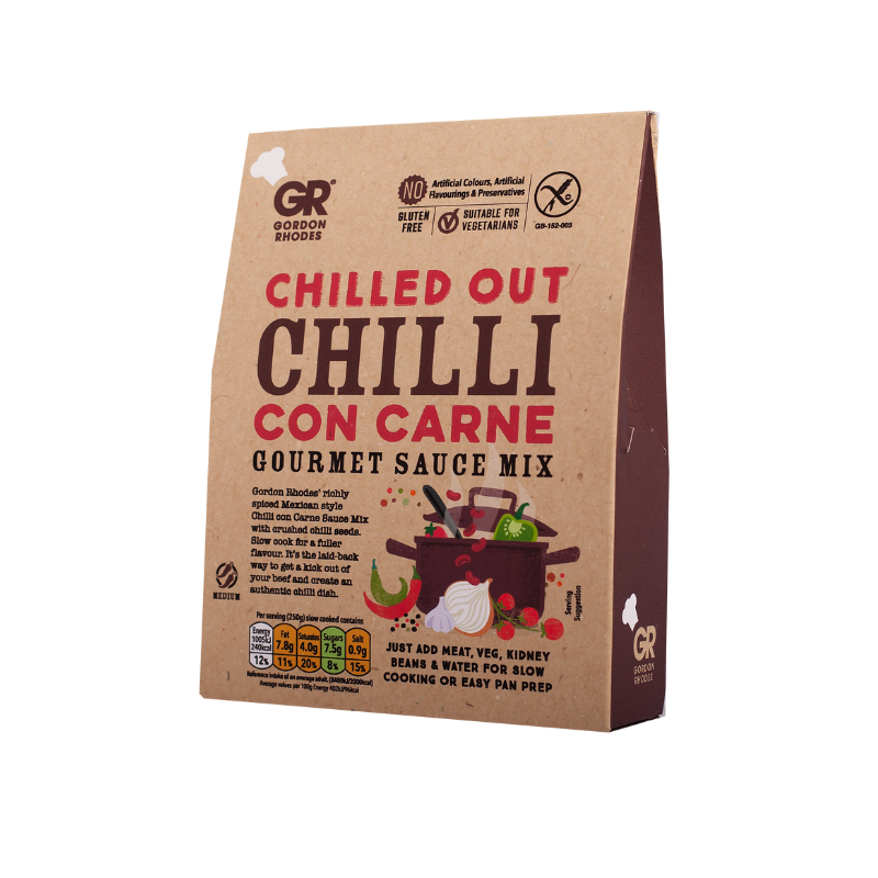Gordon Rhodes Chilled Out Chilli Con Carne Gourmet Sauce Mix