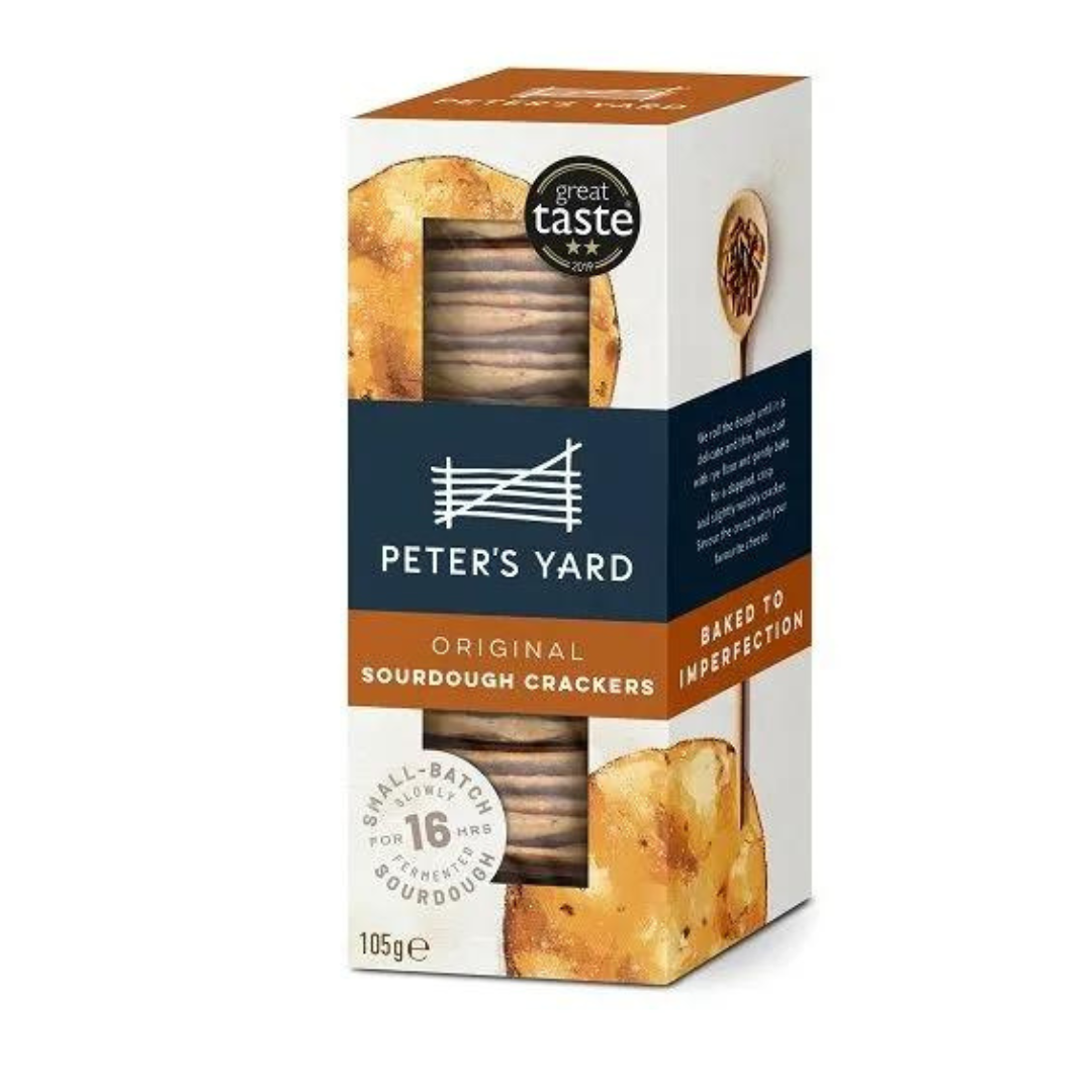 Peter's Yard Original Sourdough Crackers 105g