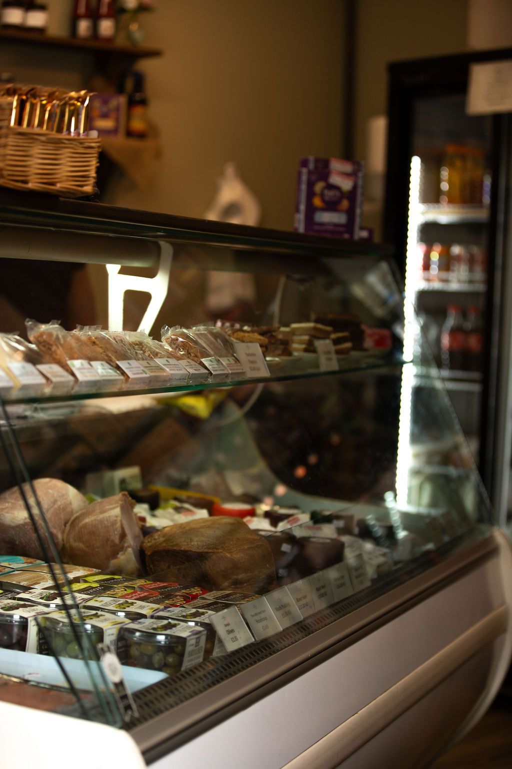 deli counter at The Pie Shop & Deli,