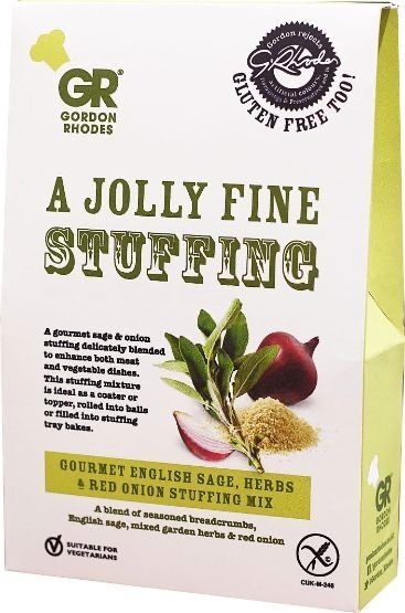 Gordon Rhodes Gluten Free - English Sage, Herb
& Red Onion Stuffing