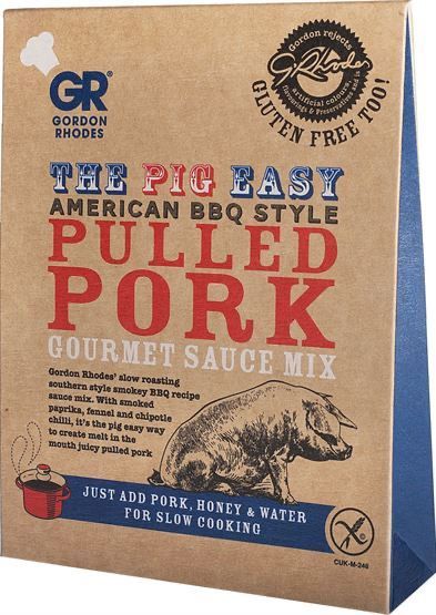 Gordon Rhodes Pulled Pork Gourmet Sauce Mix