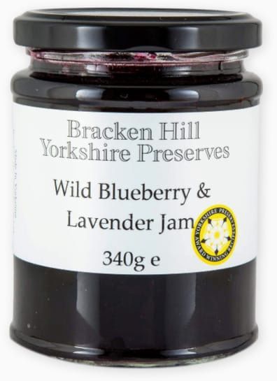 Bracken Hill Wild Blueberry & Lavender Jam 340g
