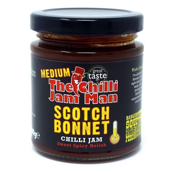 The Chilli Jam Man Scotch Bonnet Chilli Jam Medium