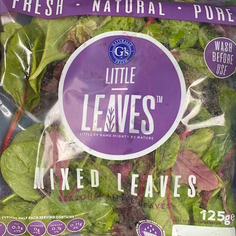 Mixed Leaves Salad Bag