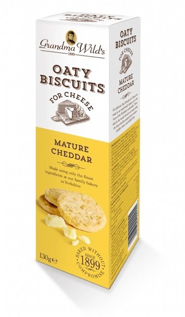 Grandma Wild Mature Cheddar Oats Biscuits