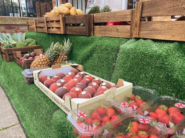 Fresh fruit and vegetables at The Pie Shop & Deli 65 Clifton York YO30 6BD