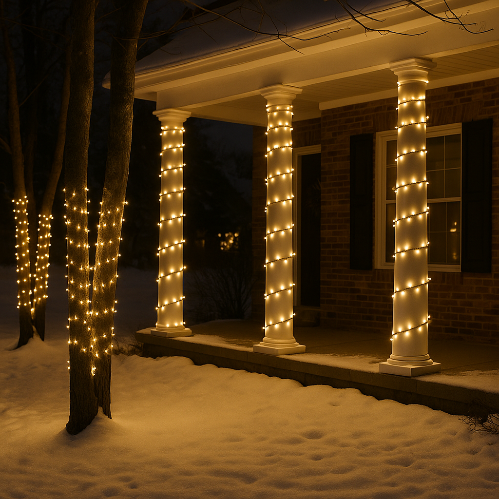 column wrap lights