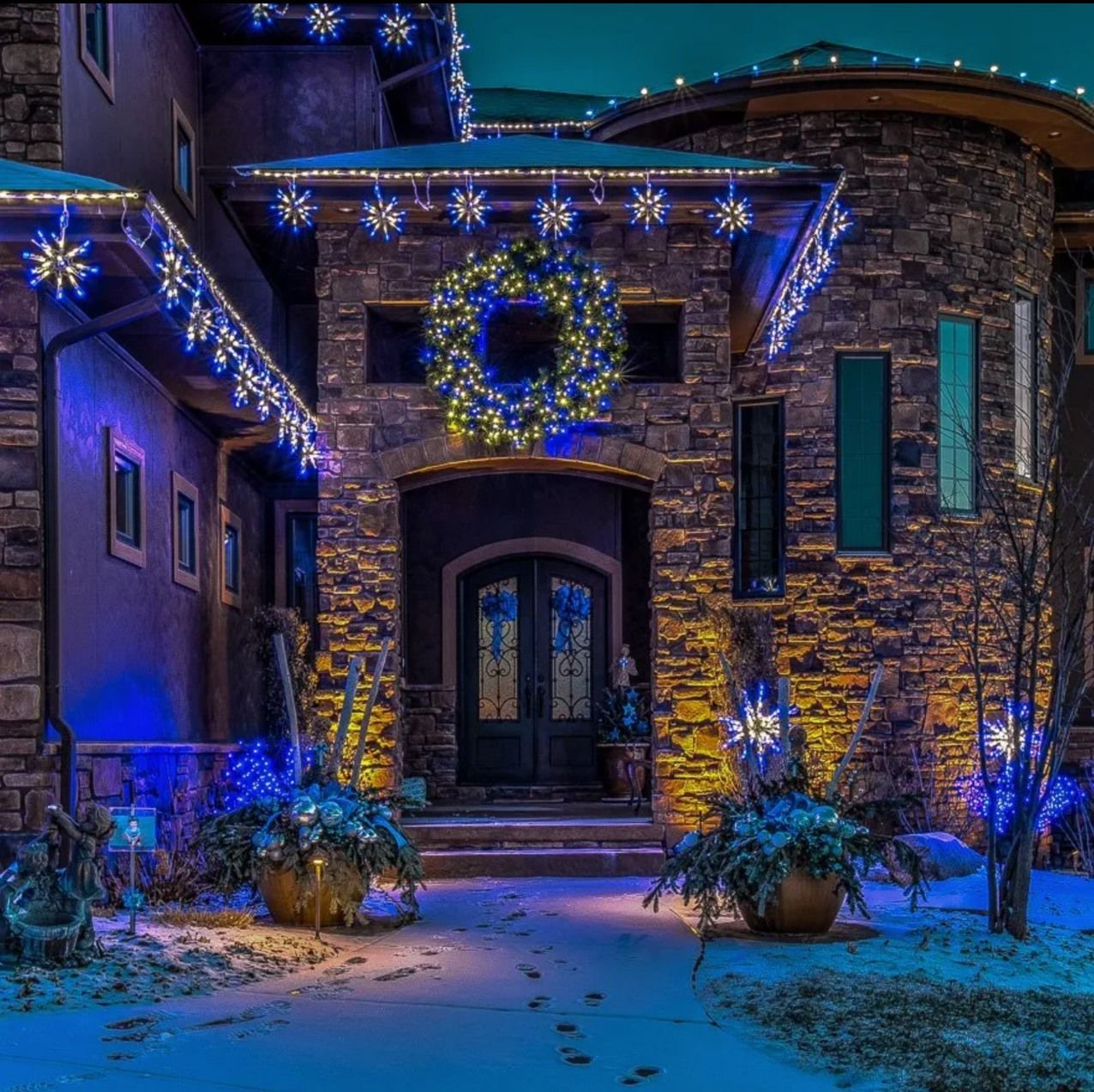 lights on roofline